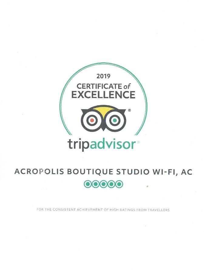 Acropolis Boutique Studio, Koukaki Appartamento Atene Esterno foto